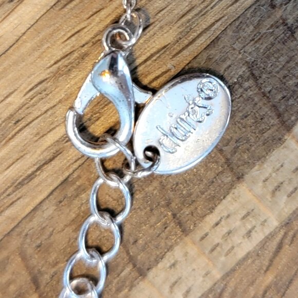 Claire's Initial N Necklace with Rhinestones - Picture 5 of 7